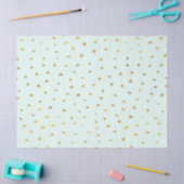 Papier Mousseline Gold Mint Glam Dot Chic (Artisanat)