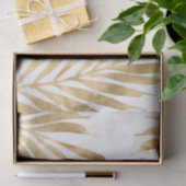 Papier Mousseline Gold Palm (Cadeau)