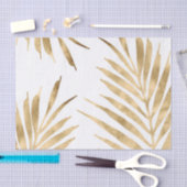 Papier Mousseline Gold Palm (Artisanat)