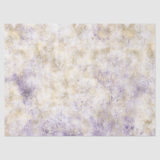 Papier Mousseline Gold Purple Abstrait (Recto)