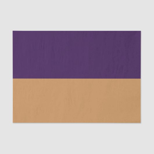 Papier Mousseline Gold & Royal Purple Strike fête d'anniversaire (Recto)