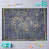 Papier Mousseline Gold Star Map Series Design 11 (Artisanat)