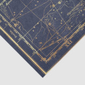 Papier Mousseline Gold Star Map Series Design 11 (Détail)