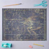 Papier Mousseline Gold Star Map Series Design 17 (Artisanat)