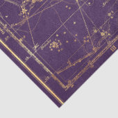 Papier Mousseline Gold Star Map Series Design 19 (Détail)