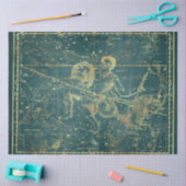 Papier Mousseline Gold Star Map Series Design 20 (Artisanat)