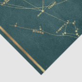 Papier Mousseline Gold Star Map Series Design 21 (Détail)