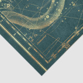 Papier Mousseline Gold Star Map Series Design 24 (Détail)