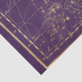 Papier Mousseline Gold Star Map Series Design 25 (Détail)