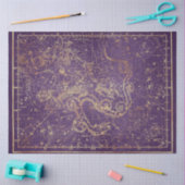 Papier Mousseline Gold Star Map Series Design 3 (Artisanat)