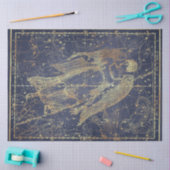 Papier Mousseline Gold Star Map Series Design 4 (Artisanat)