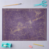 Papier Mousseline Gold Star Map Series Design 5 (Artisanat)