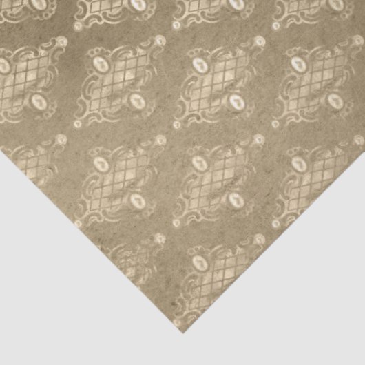 Papier Mousseline Gold SteamPunk Series Design 27 (Détail)