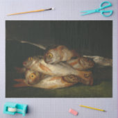 Papier Mousseline Golden Bream Fish (Still Life) (Francisco de Goya) (Artisanat)