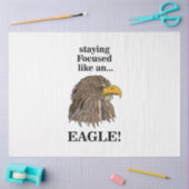 Papier Mousseline Golden Eagle Head (Artisanat)