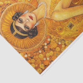 Papier Mousseline Golden Gatsby Art Déco Splendor Découpage (Détail)