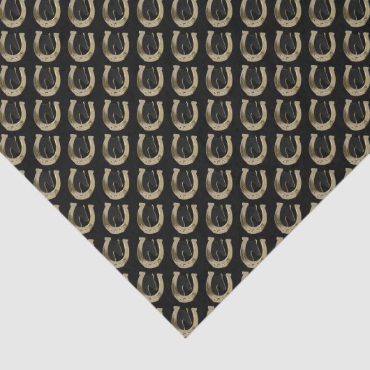 Papier Mousseline Golden horseshoe (Détail)