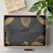 Papier Mousseline Golden Peacock (Cadeau)