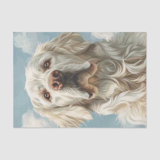 Papier Mousseline Golden Retriever2 (Recto)