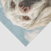 Papier Mousseline Golden Retriever2 (Détail)