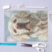 Papier Mousseline Golden Retriever2 (Artisanat)