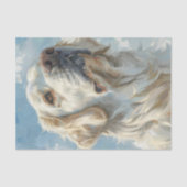 Papier Mousseline Golden Retriever3 (Recto)