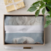 Papier Mousseline Golden Retriever8 (Cadeau)