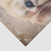 Papier Mousseline Golden Retriever Chien (Détail)