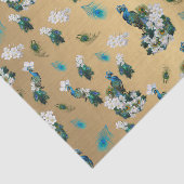 Papier Mousseline Golden Royal Peacock Temple Mariage Dreams (Détail)