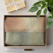 Papier Mousseline Golden Strata | Pêche Brûlée Orange Vert Agate (Cadeau)