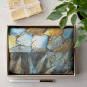 Papier Mousseline Golden White Dragon Imaginaire Queen Découpage Art (Cadeau)