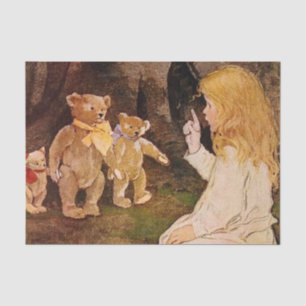 Papier Mousseline « Goldilocks et les ours » par Jessie Willcox Smit