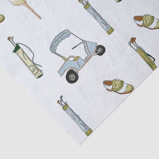 Papier Mousseline Golf (Détail)