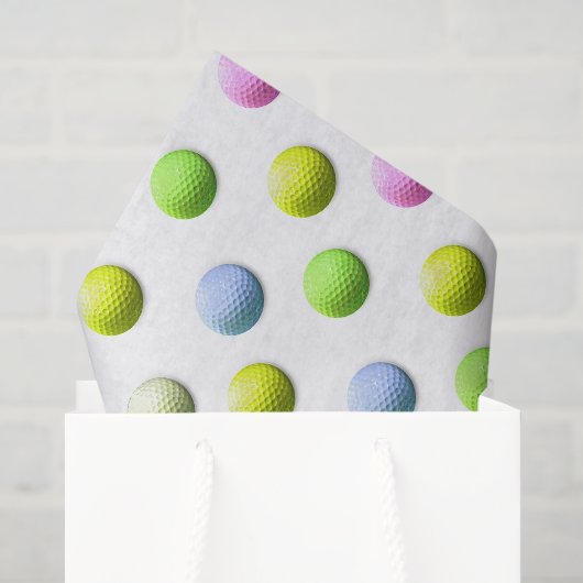 Papier Mousseline Golf (Sac cadeau)