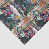 Papier Mousseline Golf Buffe, Budapest (Détail)