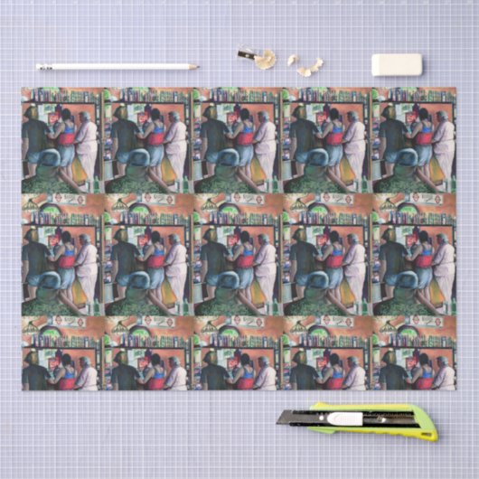 Papier Mousseline Golf Buffe, Budapest (Artisanat)