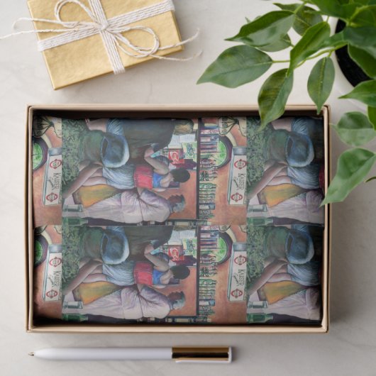 Papier Mousseline Golf Buffe, Budapest (Cadeau)