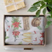 Papier Mousseline Golf Christmas Party with golf bakery themed (Cadeau)