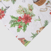 Papier Mousseline Golf Christmas Party with golf bakery themed (Détail)