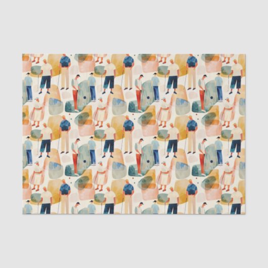 Papier Mousseline Golf Club (Recto)
