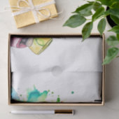 Papier Mousseline Golf Joyeux anniversaire avec voiturette de golf W (Cadeau)