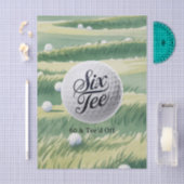 Papier Mousseline Golf Theme 60 & Tee’d Off Birthday Party  (Artisanat)