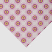 Papier Mousseline Gommes dans la page de découpage Motif de fleurs (Détail)