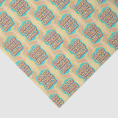 Papier Mousseline Good vibes only retro groovy style (Détail)