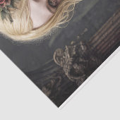 Papier Mousseline Goth Blonde Angel : Elysia -Découpage- (Détail)
