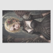 Papier Mousseline Goth Blonde Angel : Elysia -Découpage- (Recto)