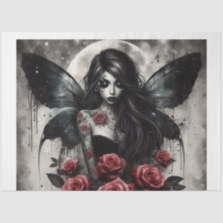 Papier Mousseline Goth Fairy