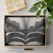 Papier Mousseline Goth Vampire (Cadeau)