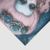 Papier Mousseline Goth Whimsical Déplaisant Marie Antionette Decoupa (Détail)