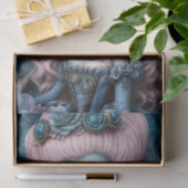 Papier Mousseline Goth Whimsical Déplaisant Marie Antionette Decoupa (Cadeau)